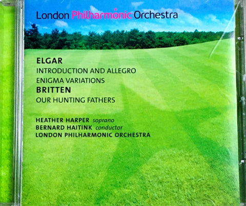 London Philharmonic Orchestra, Heather Harper, Bernard Haitink, Elgar, Britten - Introduction And Allegro - Enigma Variations - Our Hunting Fathers