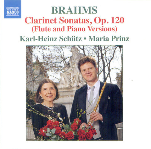 Brahms, Karl-Heinz Schütz, Maria Prinz - Clarinet Sonatas Arr. Flute And Piano