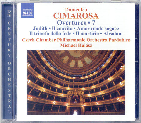 Domenico Cimarosa, Czech Chamber Philharmonic Orchestra Pardubice, Michael Halász - Overtures • 7