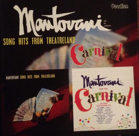 Mantovani And His Orchestra - Song Hits From Theatreland / Theme From Carnival