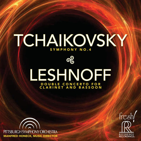 Tchaikovsky, Leshnoff, Manfred Honeck, The Pittsburgh Symphony Orchestra - Symphony No. 4 & Double Concerto For Clarinet And Bassoon