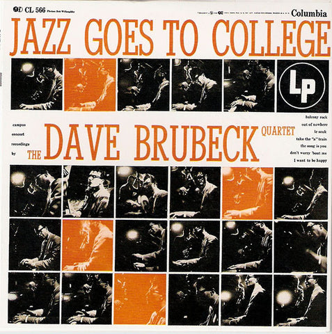 The Dave Brubeck Quartet, - Jazz Goes To College
