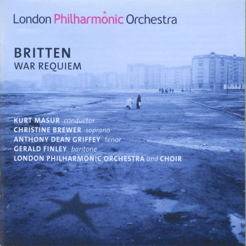 Britten - Kurt Masur, Christine Brewer, Anthony Dean Griffey, Gerald Finley, London Philharmonic Orchestra And London Philharmonic Choir - War Requiem
