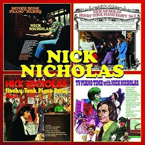 Nick Nicholas - Honky Tonk Piano Party 1,2,3 & Tv Piano Time