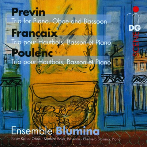 Ensemble Blumina - Previn, Françaix, Poulenc - Previn, Françaix, Poulenc
