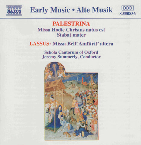 Palestrina, Lassus, Jeremy Summerly, Schola Cantorum of Oxford - Masses