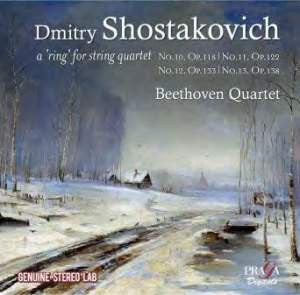 Beethoven Quartet, Dmitri Tsyganov, N. Zabavnikov, Fyodor Druzhinin, Sergei Shirinsky, Dmitri Shostakovich - A Ring For String Quartet