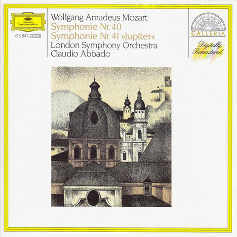 Wolfgang Amadeus Mozart, London Symphony Orchestra, Claudio Abbado - Symphonie Nr. 40 / Symphonie Nr. 41 »Jupiter«