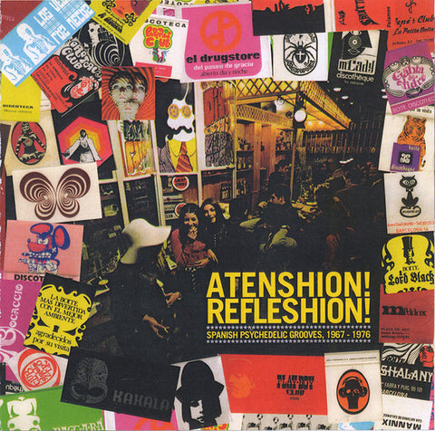 Various - Atenshion! Refleshion! (Spanish Psychedelic Grooves, 1967 - 1976)