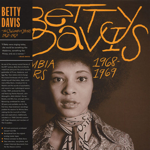 Betty Davis, - The Columbia Years 1968-1969