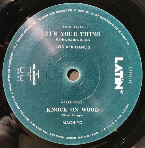 Los Africanos / Machito - It's Your Thing / Knock On Wood