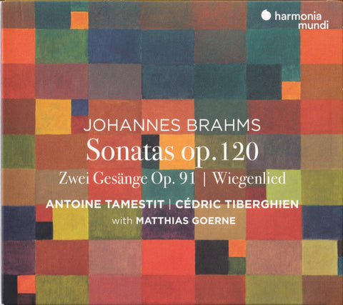 Johannes Brahms, Antoine Tamestit, Cédric Tiberghien With Matthias Goerne - Sonatas Op.120 | Zwei Gesänge Op. 91 | Wiegenlied